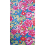 Toalha Tropical Floral Rosa